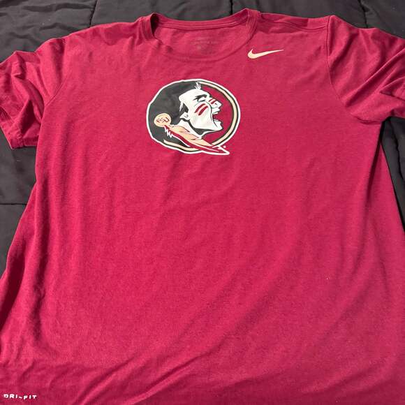 Florida State Seminoles FSU Nike Dri-Fit T-Shirt - Picture 1 of 2